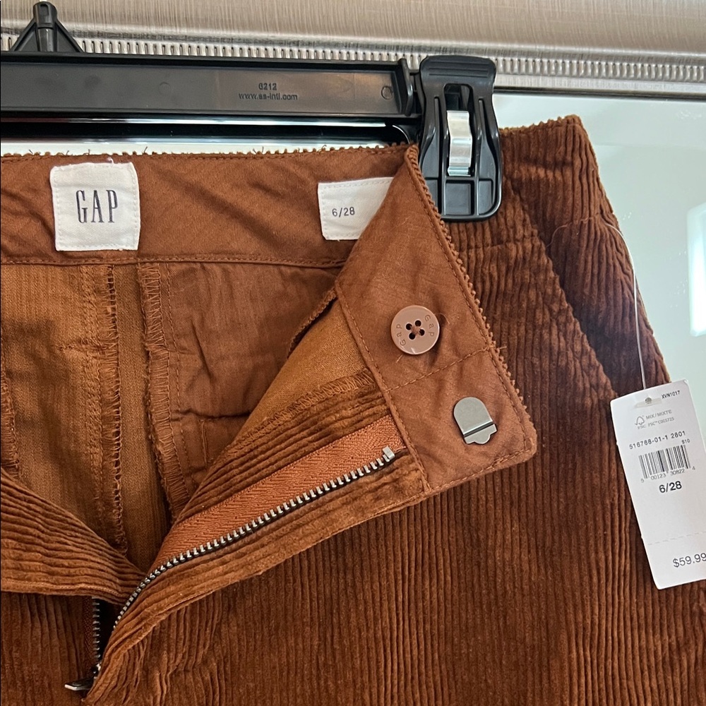 GAP Brown Corduroy Mini Skirt - Picture 2 of 5